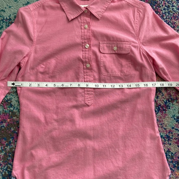 🐳Vineyard Vines Pink Popover Top🐳 - Picture 8 of 11